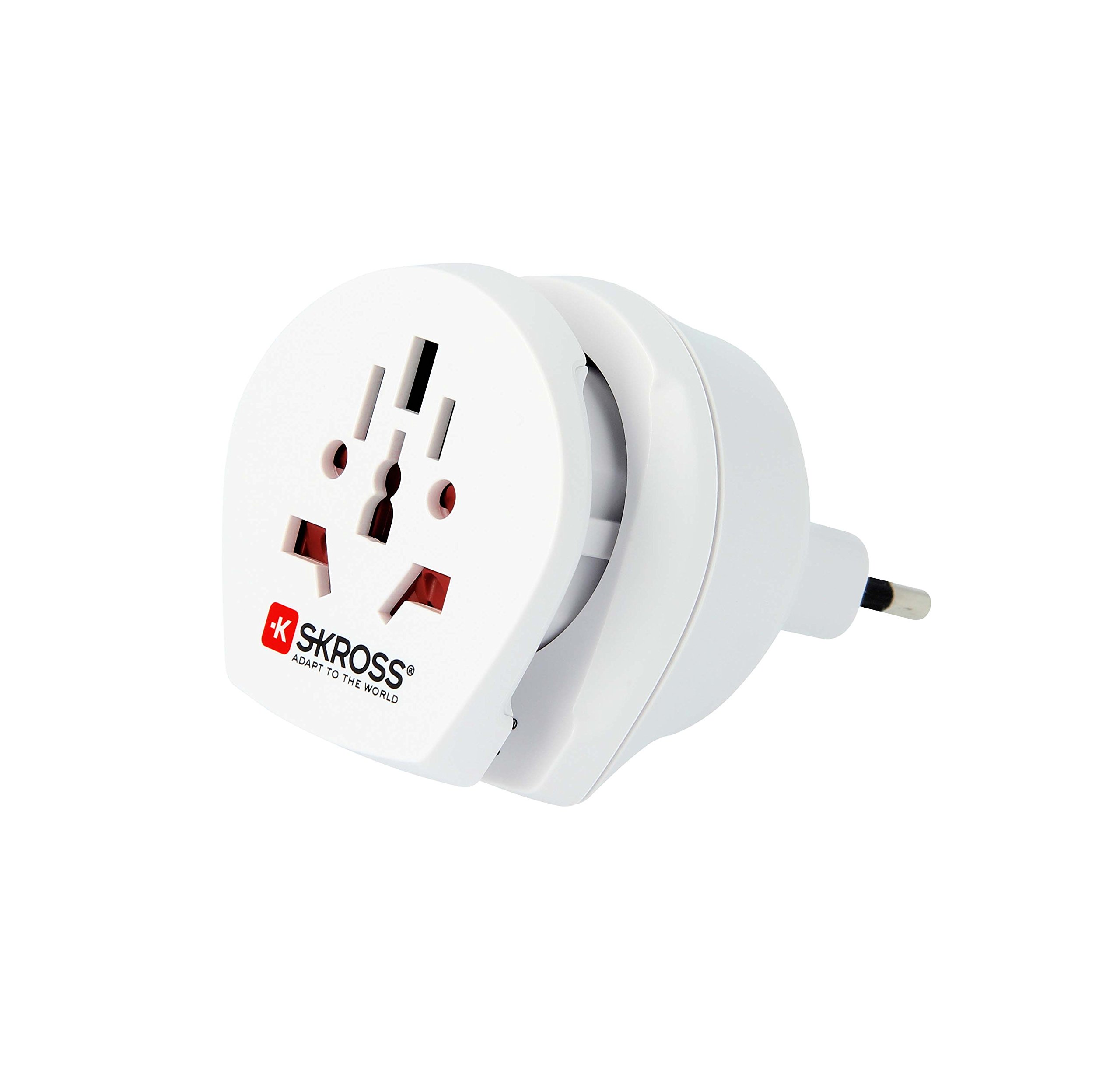Skross Adaptateur de voyage Prise adaptateur universelle pour l'Italie