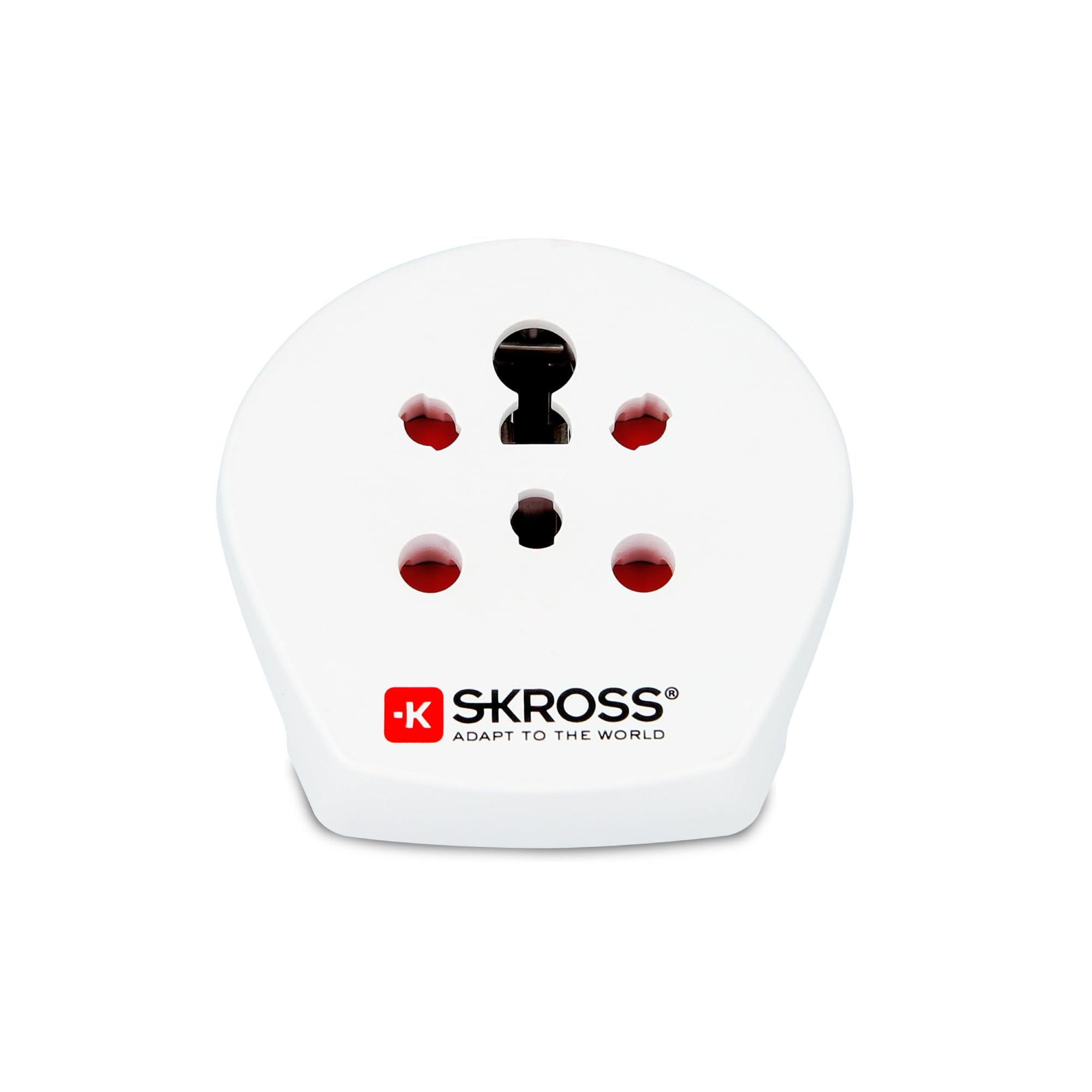 Skross Adaptateur de voyage Inde / Israel / Danemark vers Europe
