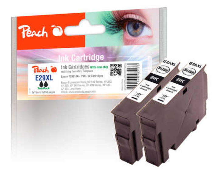 Peach Tinte TwinPack noir PI200-409