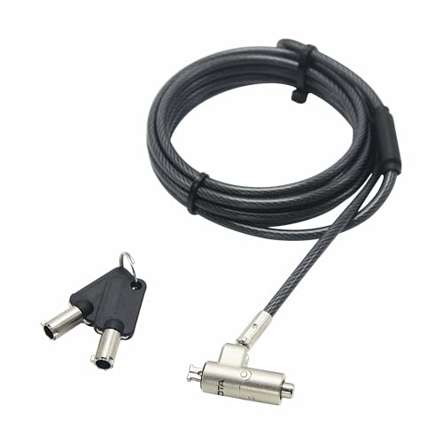 DICOTA - Câble de sécurité - ultra-mince - argent - 2 m