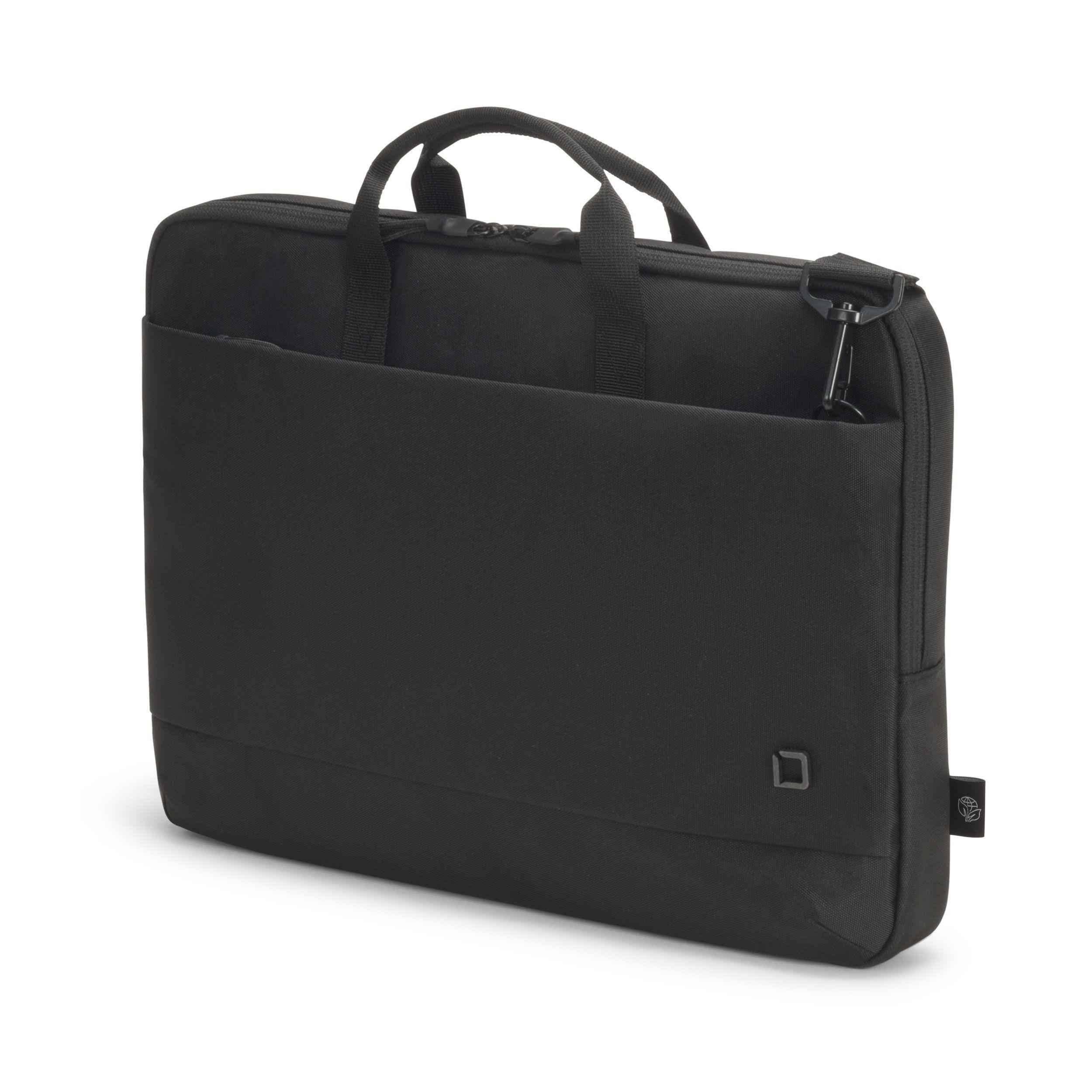 DICOTA Sacoche Ecologique SLIM CASE EDGE Noir Pour PC portable 14-15.6