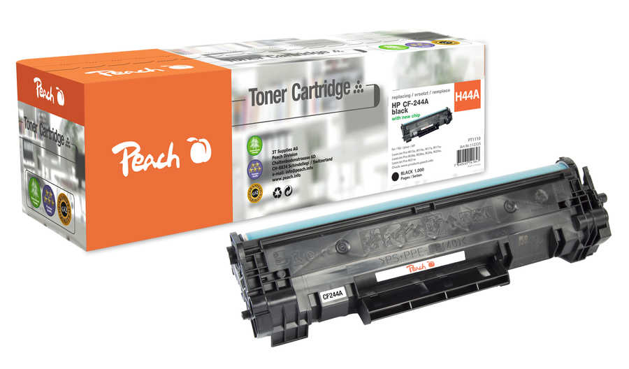 Peach Toner HP CF244A, No.44A black remanufactured