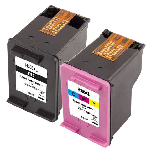 Peach Patrone HP Nr.305XL MultiPack black & color remanufactured