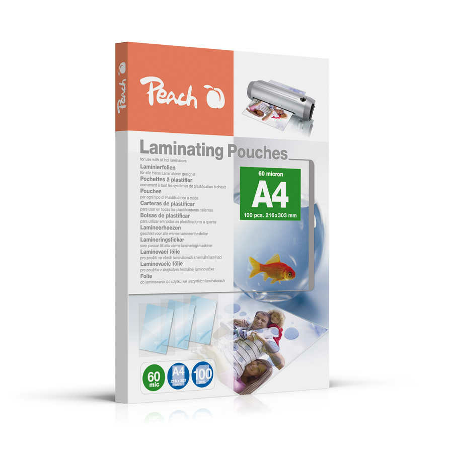 Peach Laminierfolie A4 (303x426mm) 60mic