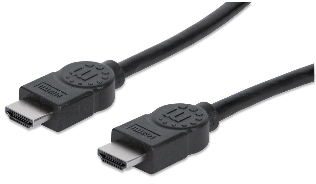 MANHATTAN MANHATTAN HDMI-Kabel High Speed A -> A St/St  5.00m geschirm