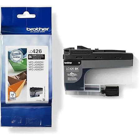 BROTHER Cartouche dencre Noire haute capacité Projet de 12 000 pages pour Série X MFC-J6975DW MFC-J6977DW