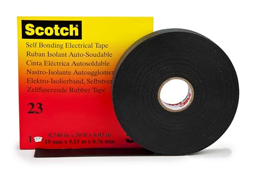 3M Ruban isolant auto-adhésif Scotch 23 19 x 9 mm x m
