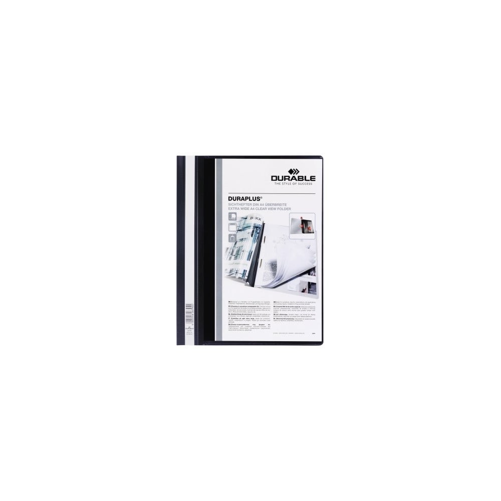 Durable DURABLE Angebotshefter Duraplus Sichttasche schwarz