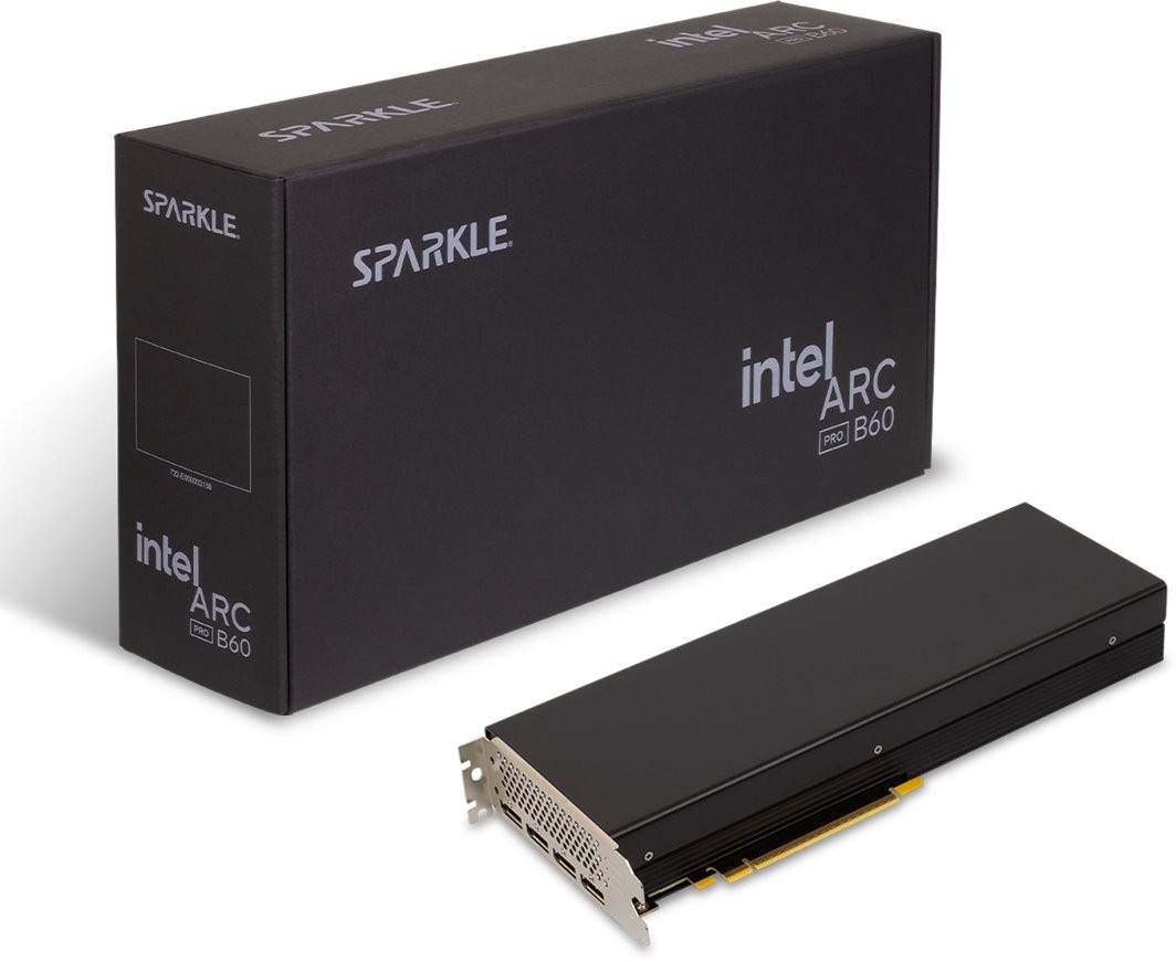 SPARKLE Carte graphique Intel Arc B60 Pro 24 Go GDDR6 Passive