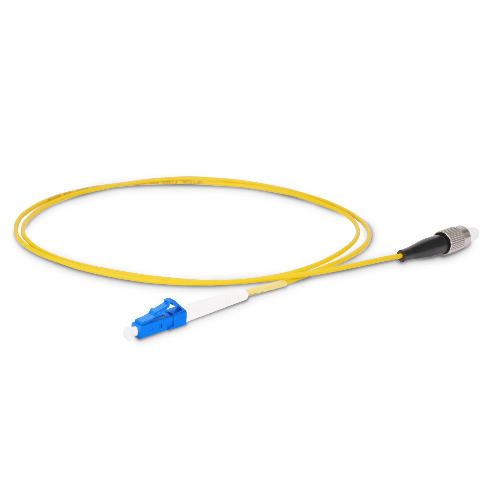 ekivalan Jarretière zip 2,0mm OS2 G652D LC-UPC/LC-UPC LSZH jaune 20m