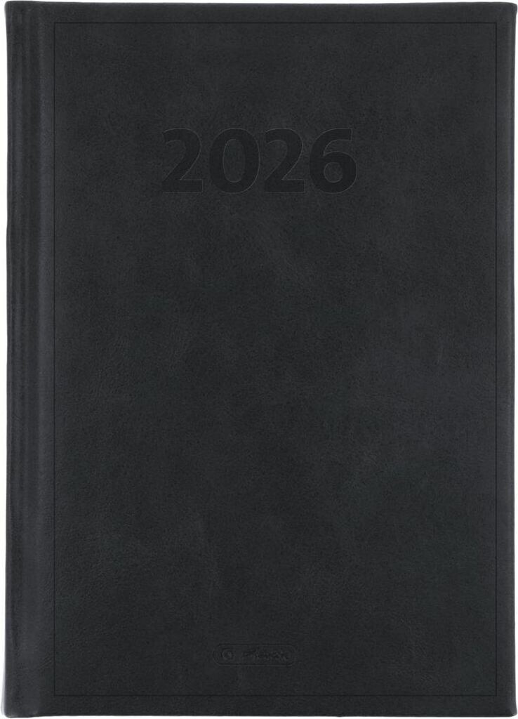 Herlitz Cheftimer A5 schwarz 2026