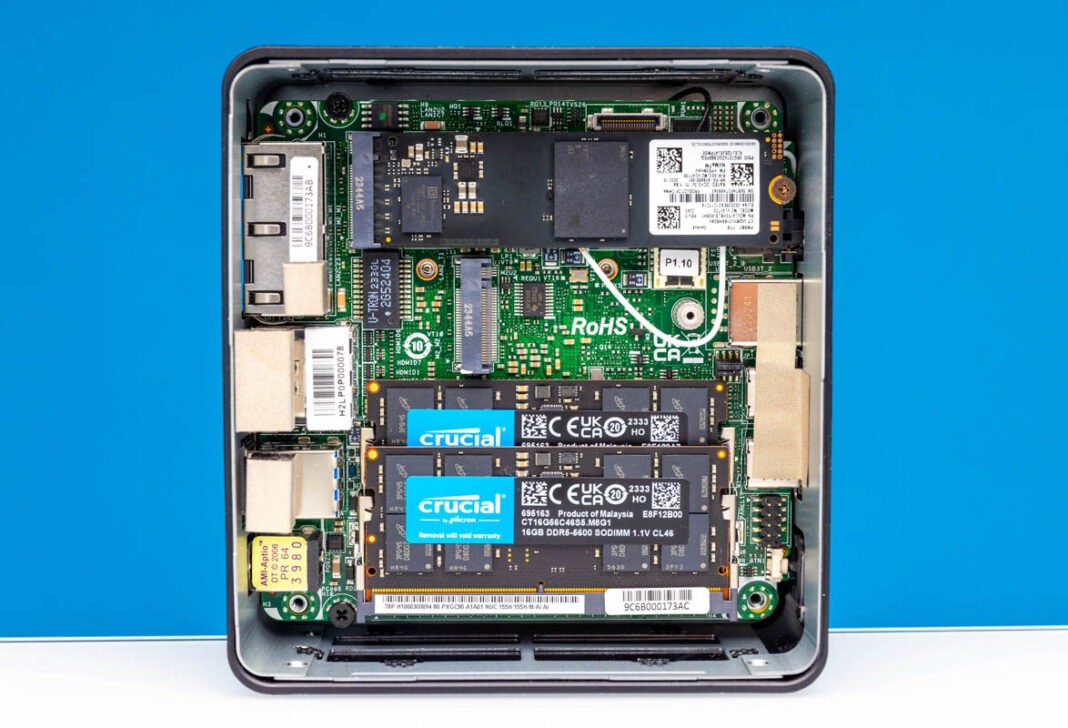 ASROCK Barebone NUC-Box-155H/EU/AI