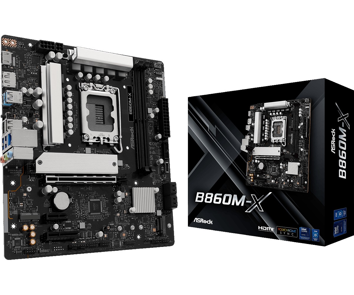 ASROCK B860M-X R2.0 1851 mATX HDMI/DP DDR5