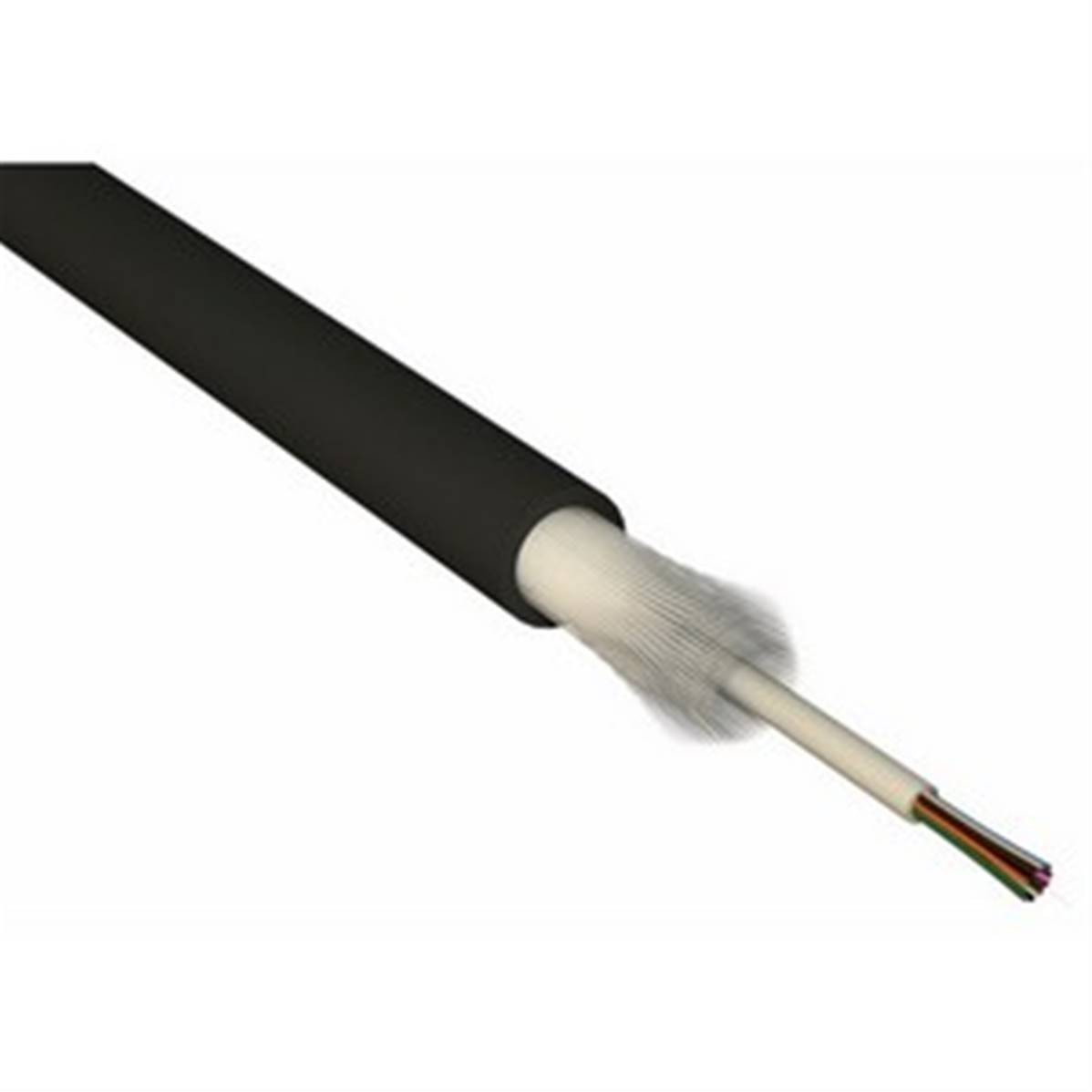 ekivalan Câble fibre optique 6 fibres OM3 50/125 structure libre 250um LS0H CPR Dca