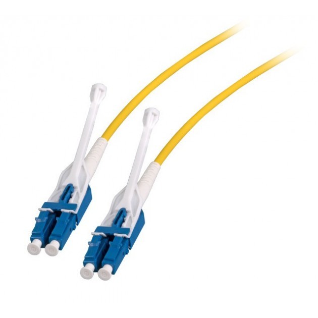 GENERIQUE Jarretière optique duplex UHD uniboot OS2 9/125 LC-UPC/LC-UPC jaune