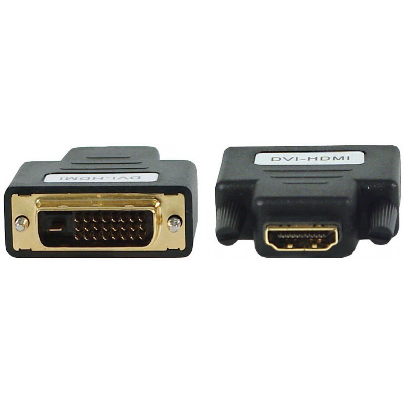GENERIQUE Adaptateur DVI femelle / HDMI mÃÂ¢le