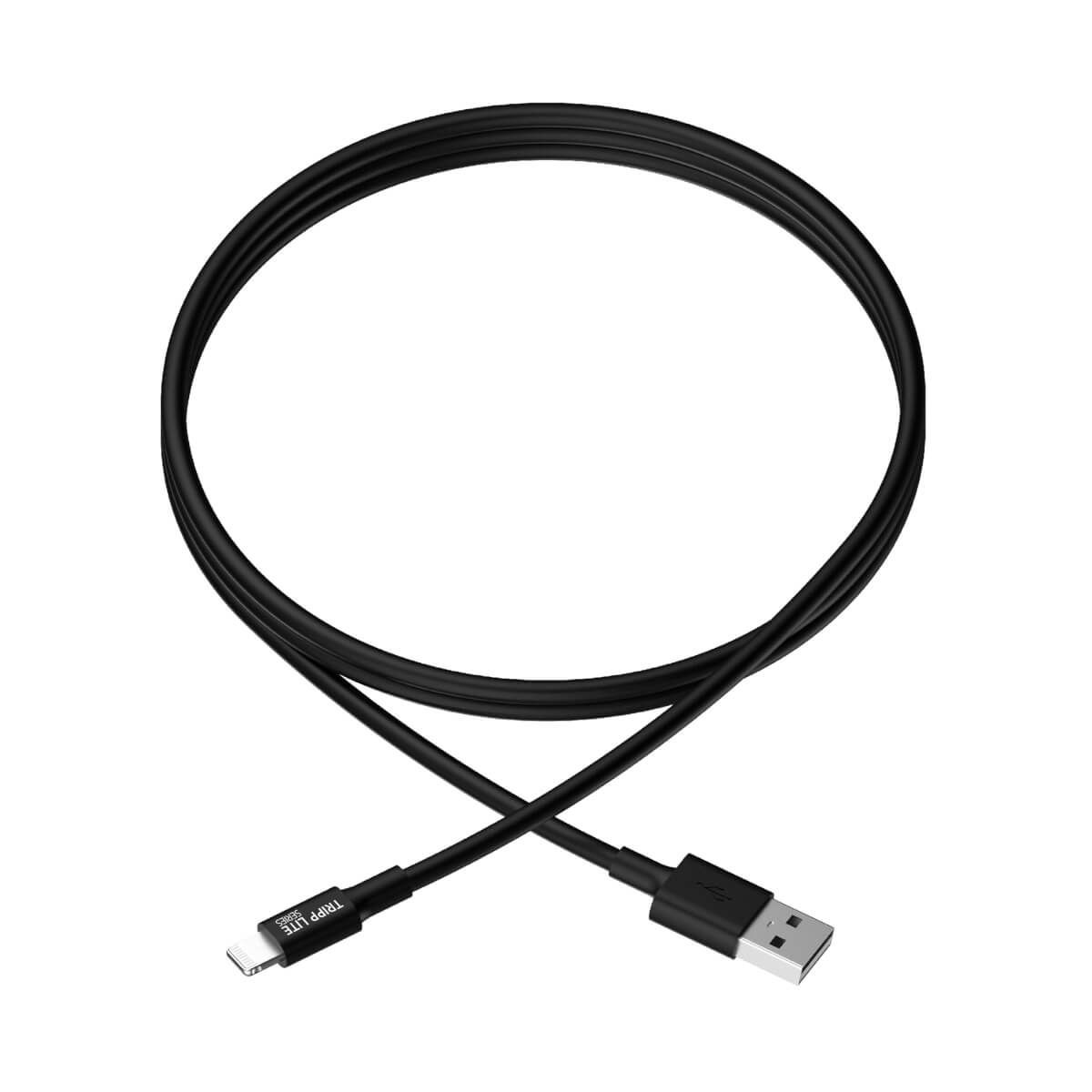 EATON TRIPPLITE USB-A to Lightning Sync/Charge Cable MFi Certified