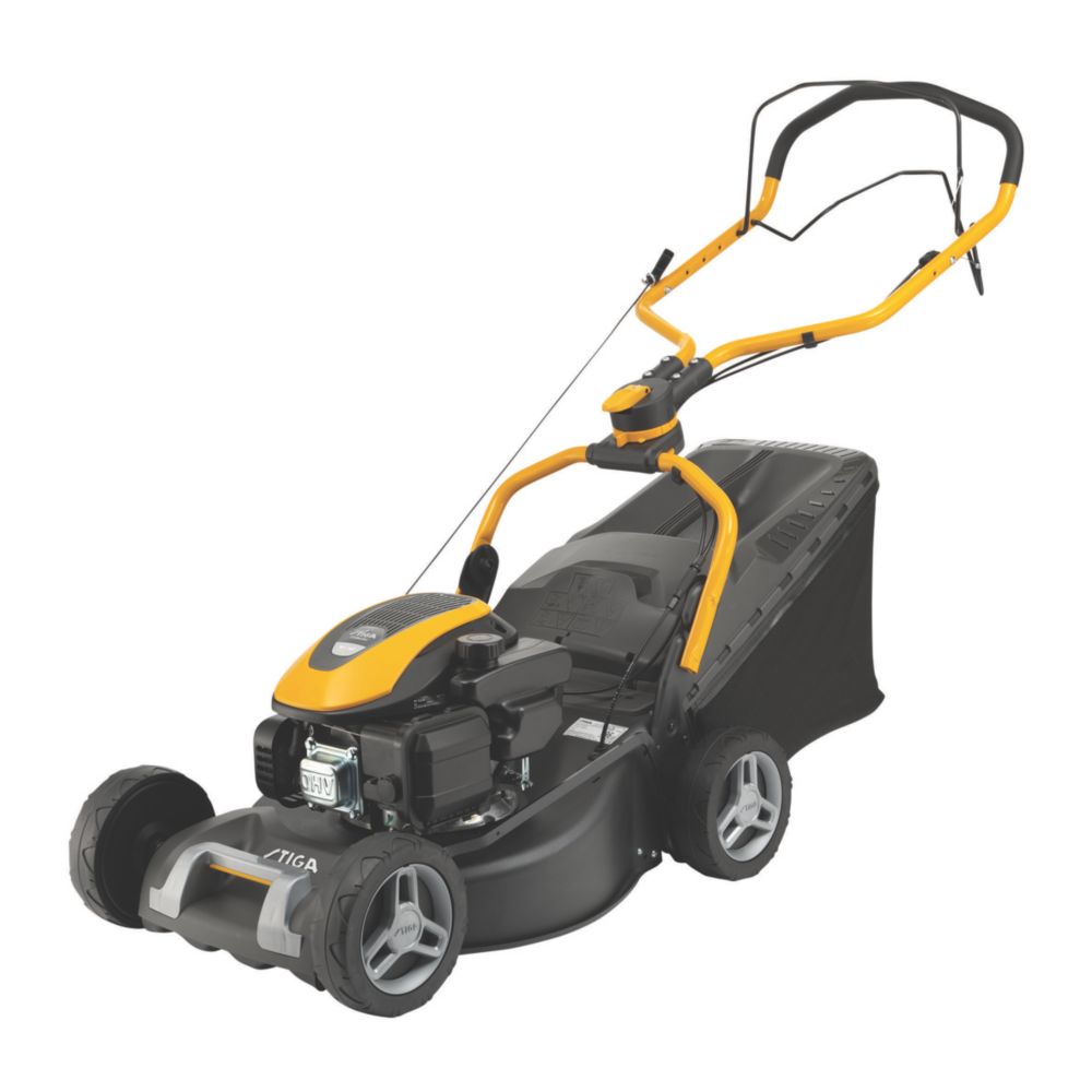 Stiga Tondeuse thermique autotractée 123cm³ Collector 548 S 46 cm