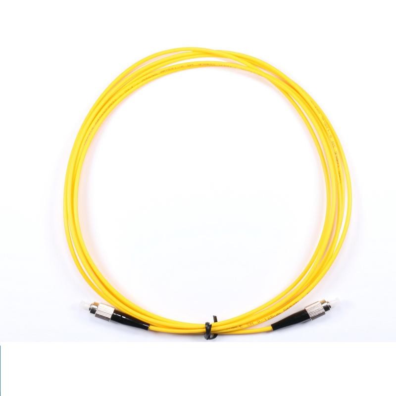 ekivalan Jarretière zip 2,0mm OS2 G652D ST-UPC/ST-UPC LSZH jaune 5m