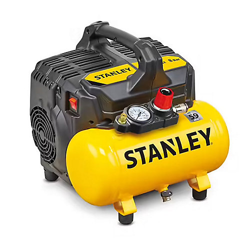 Stanley Compresseur 6L Silencieux 1HP STANLEY FATMAX coaxial sans huile