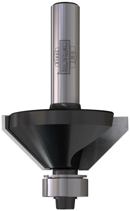 CMT Orange Tools Fraise de défonceuse carbure chanfrein 45 degrés