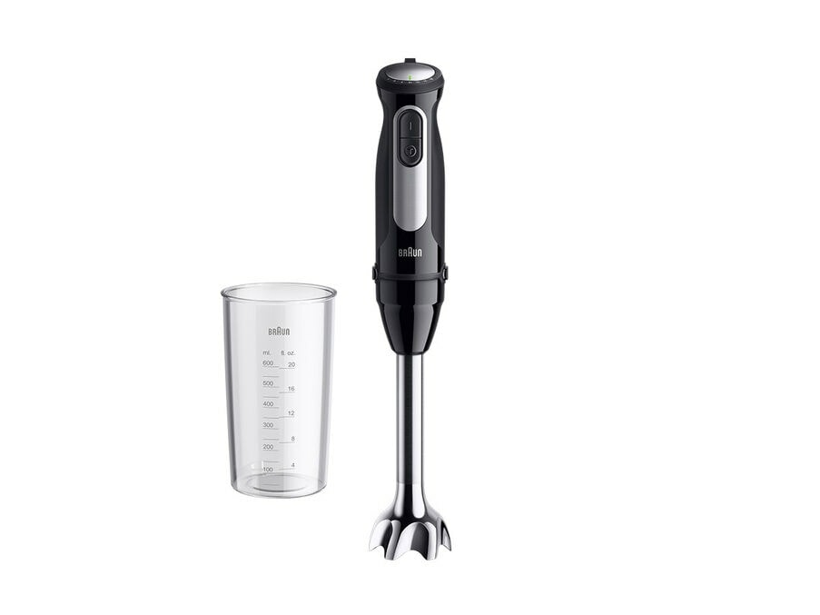 Braun 1000W 25 snelheden easyclick plus system powerbell V plus technologymaatbeker Zwart
