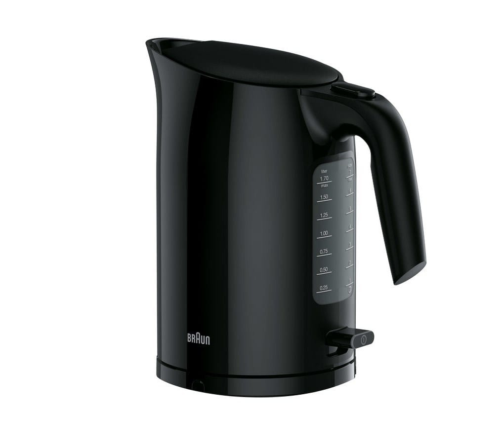 Braun 2.200W 1 7L snoerloos snelkooksysteen 200ml/45 sec. 3-voudigveiligheidssysteem dekselopening 90 zwart