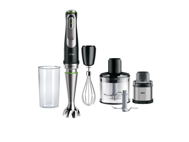 Braun 1.200W iMode control ActiveBlade PowerBell+ garde 500mlhakmolen/ijscrusher specerijenmolen 600ml maatbeker EasyClick pluszwart