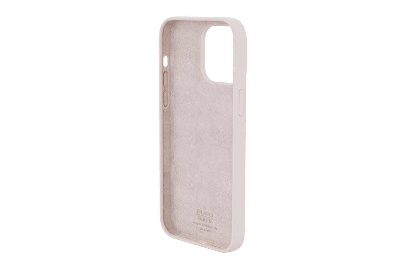 PURO Coque Silicon Icon IP14 Plus Noir
