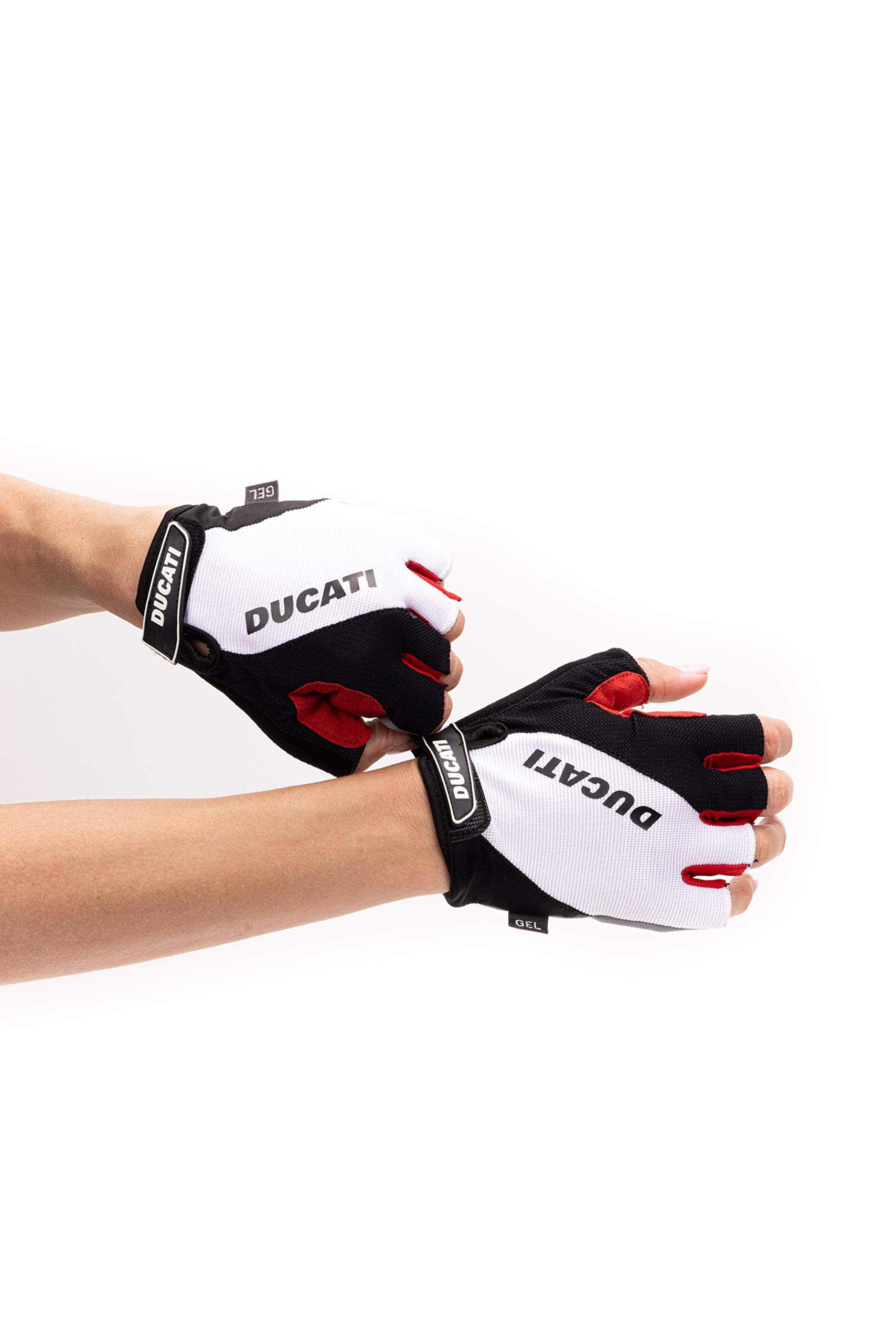 DUCATI GANTS SCRAMBLER REMBOURRÉS DE GEL BLANC