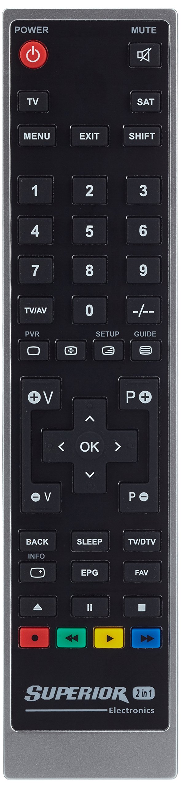 MBG FRANCE Télécommande universelle SUPERIOR2IN1