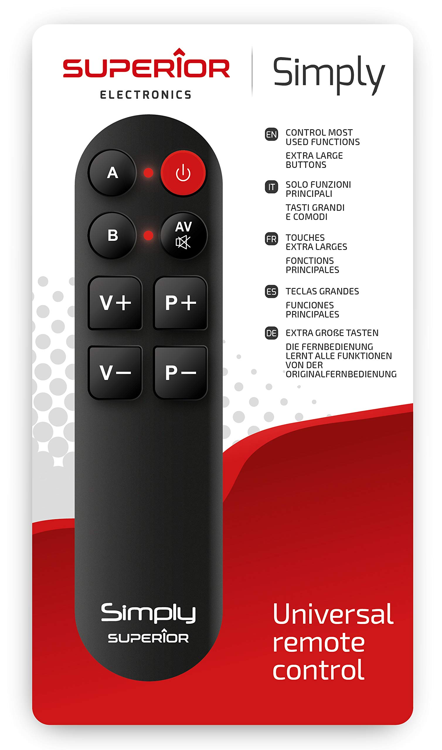 MBG FRANCE Télécommande universelle SUPSIMPLY