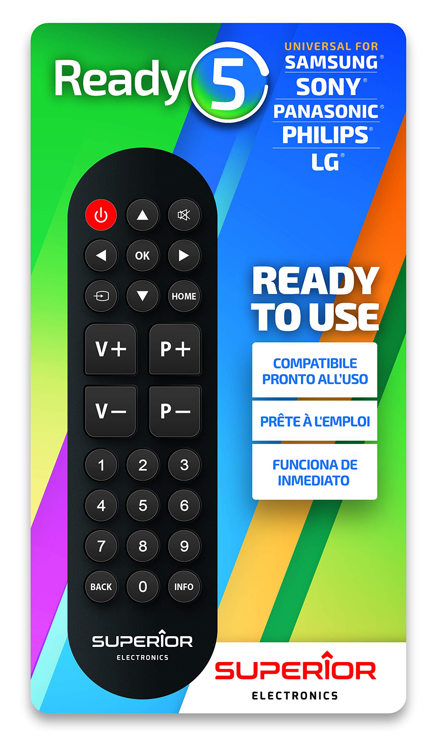 MBG FRANCE Télécommande universelle READY5S