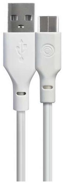 Tiemme Câble  Classic USB type A - C M/M 18W 2m (Blanc)