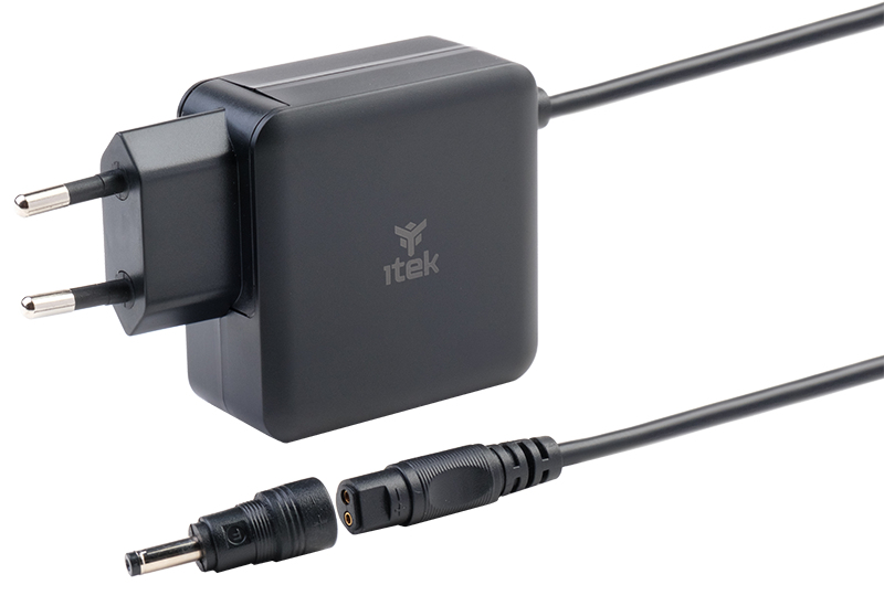 iTek Chargeur universel Itek Slim pour ordinateur portable 65W (8 embouts)