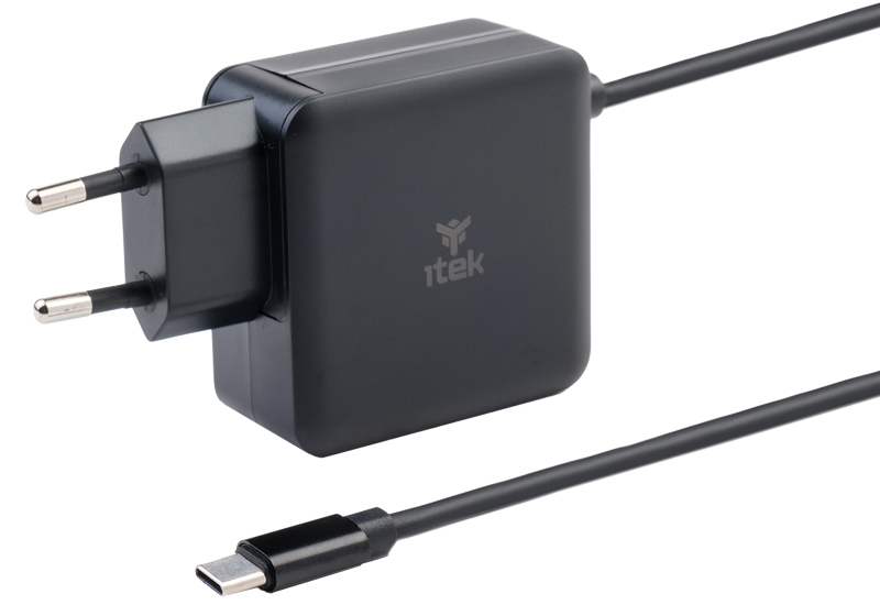 iTek Chargeur universel Itek Super Slim pour ordinateur portable 65W (USB-C)