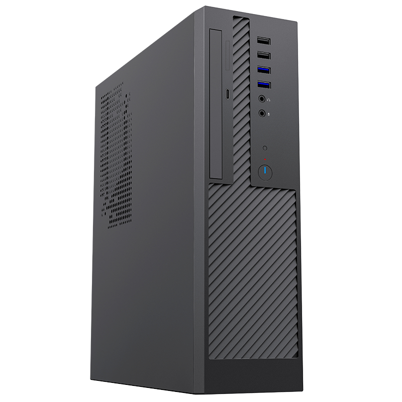 iTek Boitier Mini Tour Micro ATX Pilot Z8 Lite avec alimentation 300W (Noir)