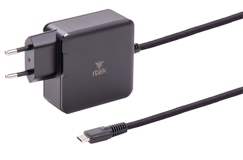 iTek Chargeur universel Itek GaN USB-C pour ordinateur portable 65W
