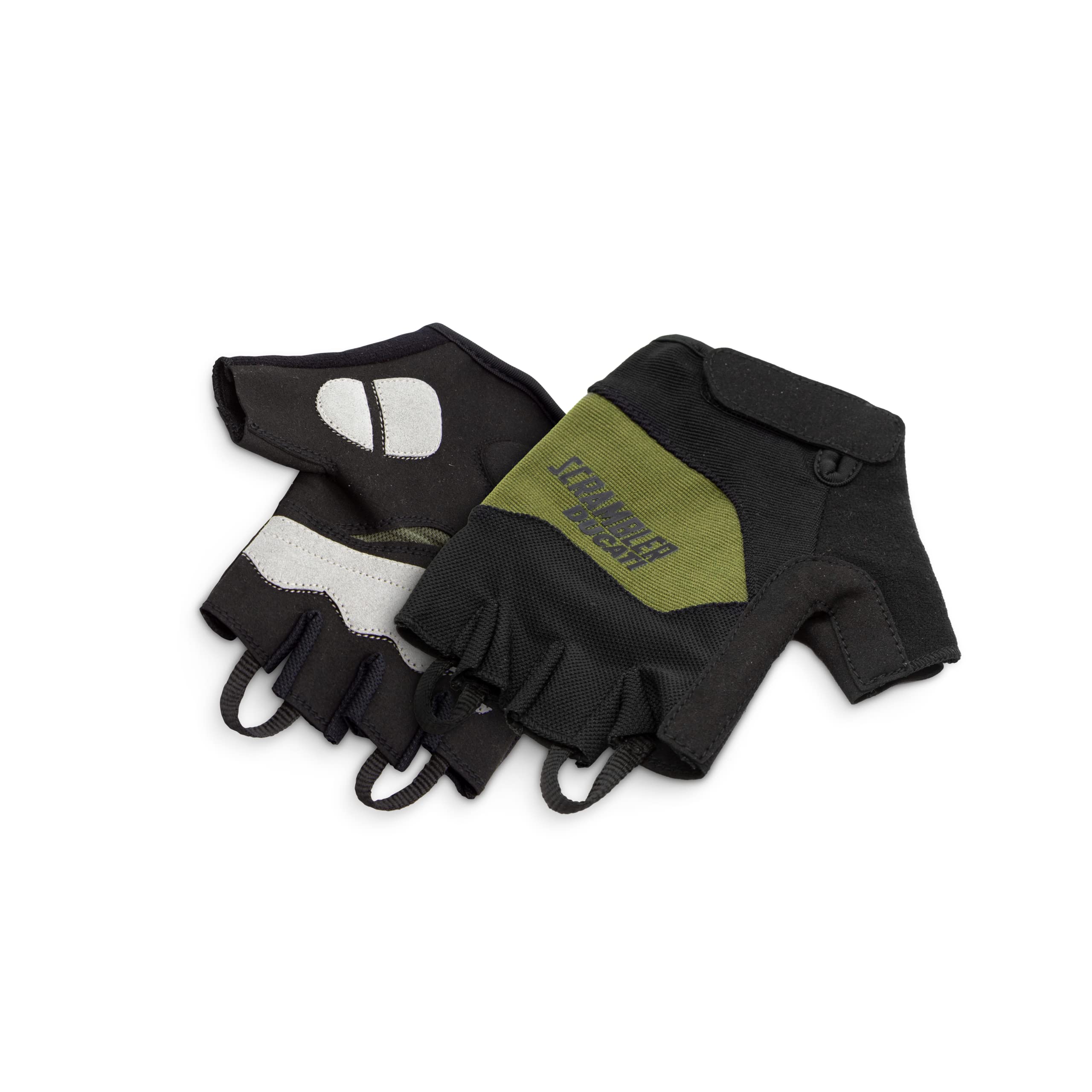 DUCATI GANTS SCRAMBLER REMBOURRÉS DE GEL VERT