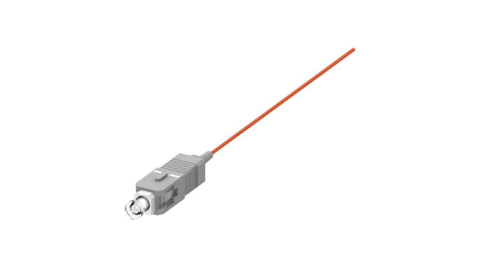 ekivalan Pigtails OM1 62,5/125 SC-UPC 900µm orange 2m