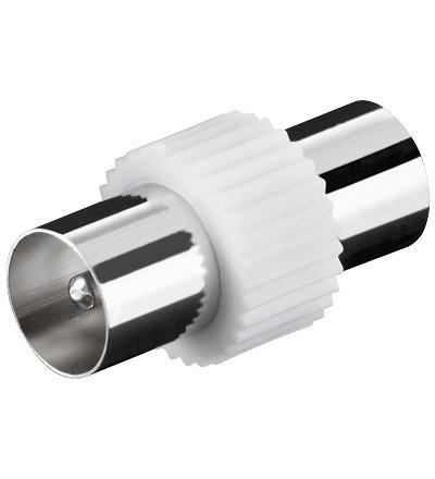 T'nB Adaptateur  Coaxial 9.5mm vers 9mm F/F (Blanc)