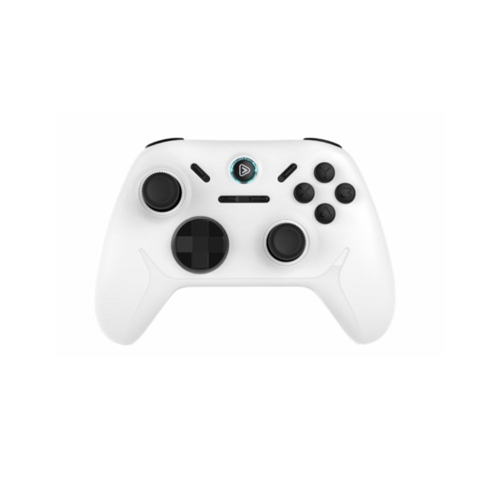 Onlan GP-PC-WL-WH Manette sans fil blanche pour PC, 2.4Ghz, joystick hall effect, 1