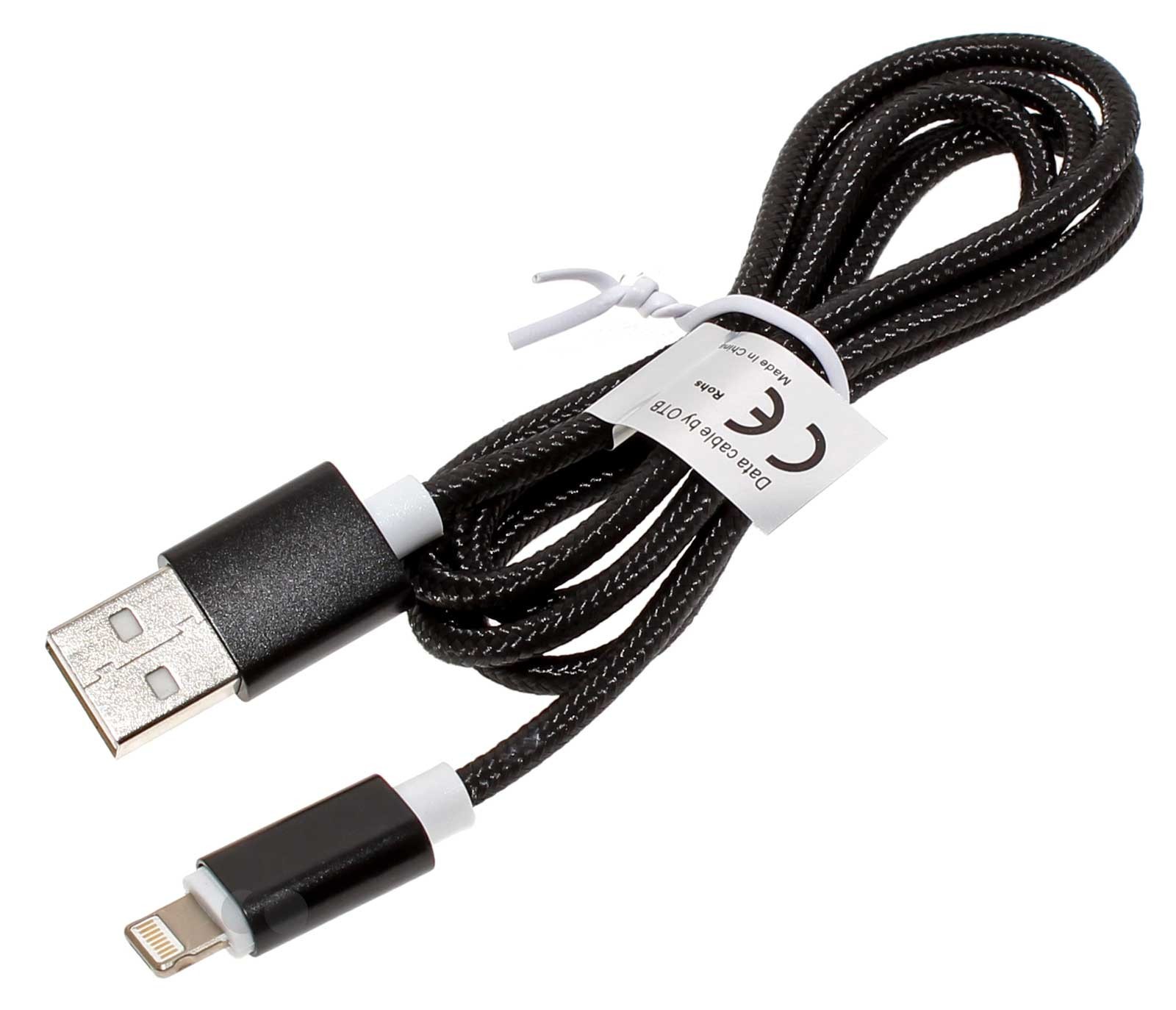 C2G 2in1 USB Lade-/Datenkabel f. Micro-USB & Apple 100cm sw
