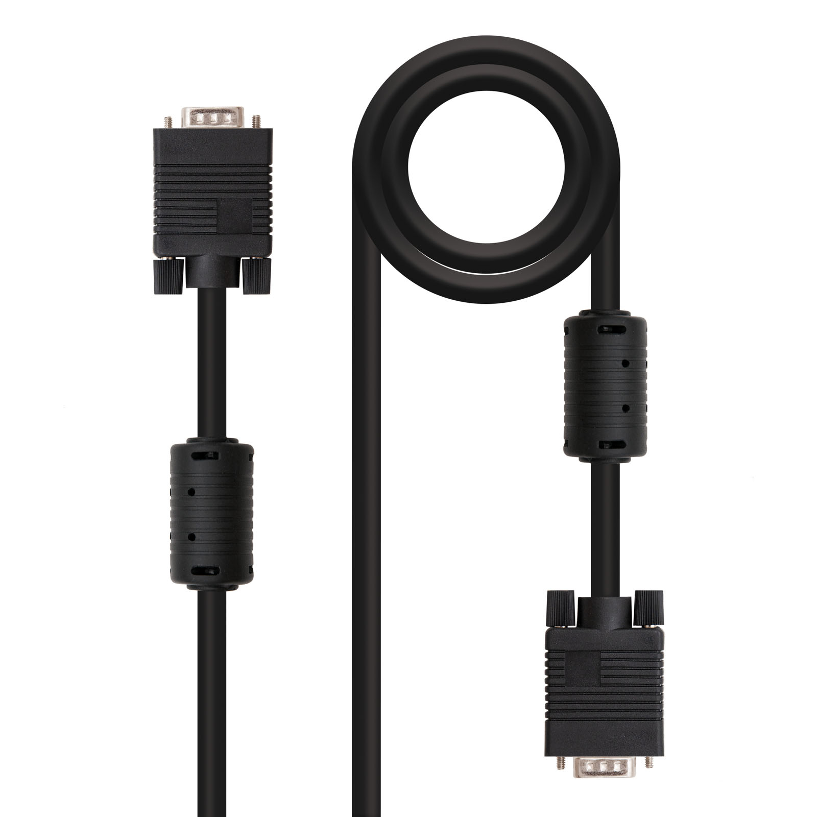 Nanocable Cable S-VGA  3m M/M (Noir)