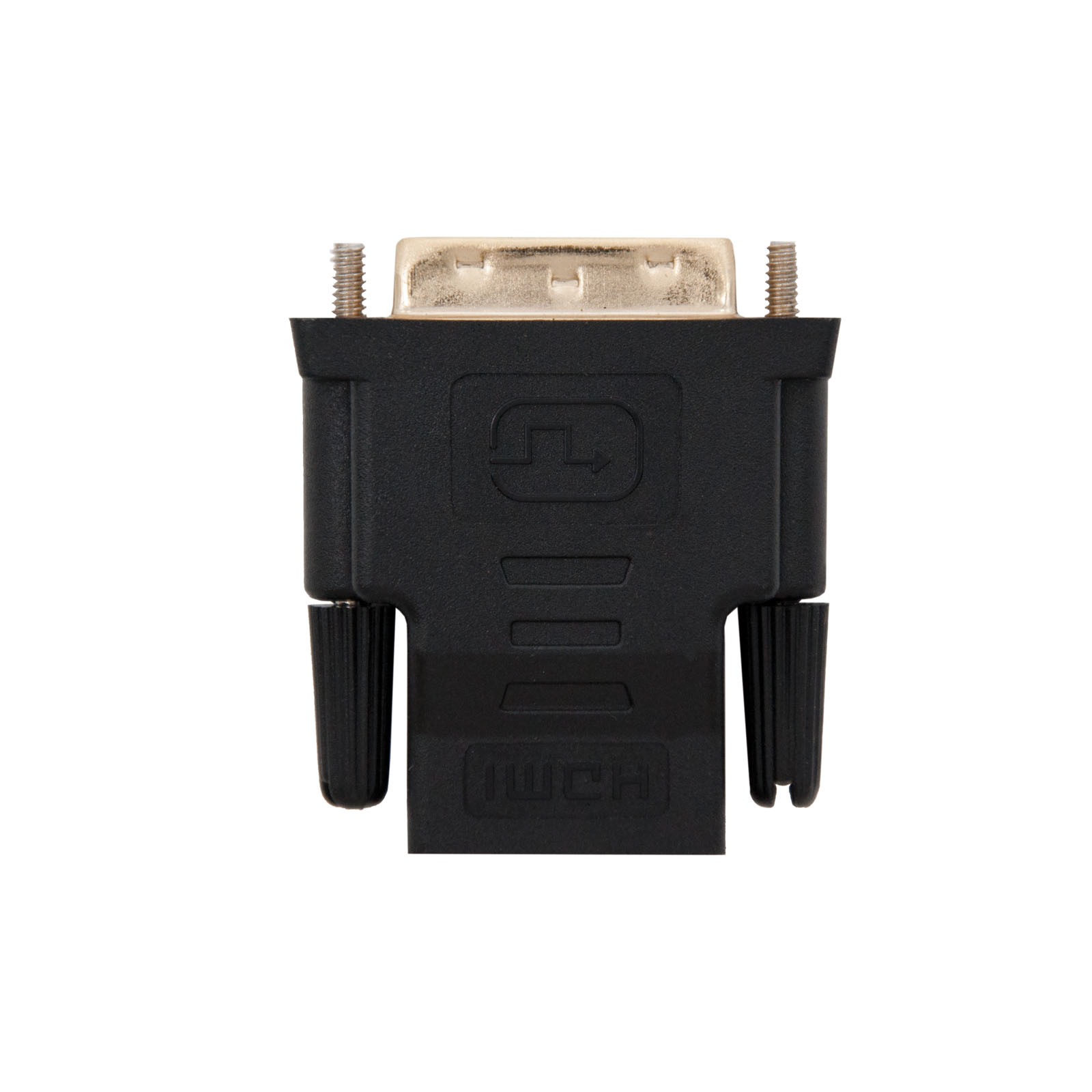 Nanocable 10.15.0700 changeur de genre de câble DVI 24+1 HDMI Noir