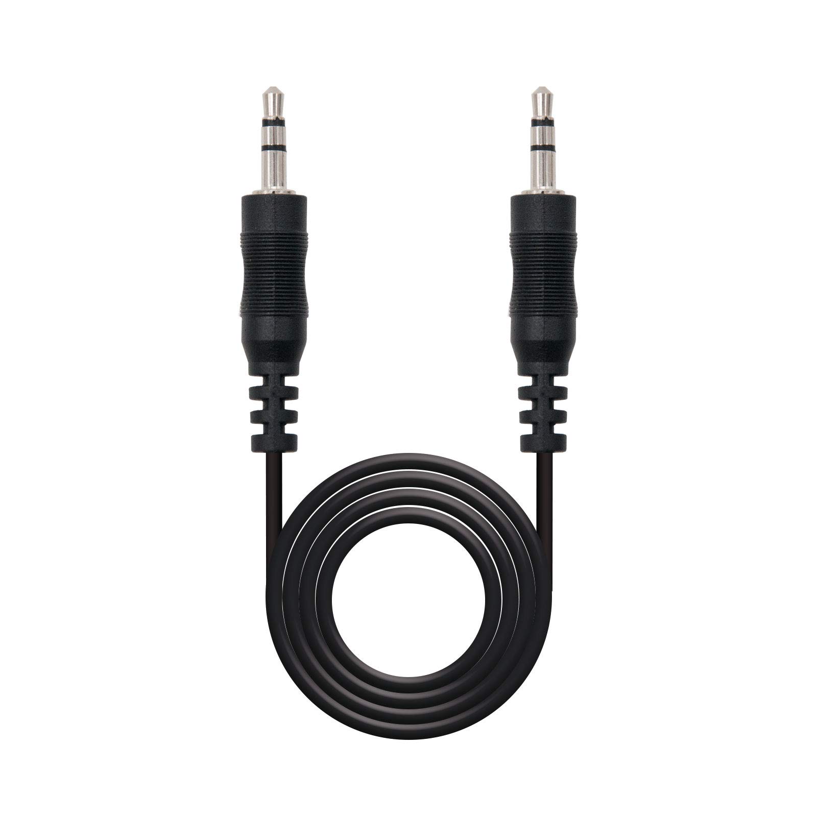 Nanocable Câble audio Jack 3,5mm M/M 5m (Noir)