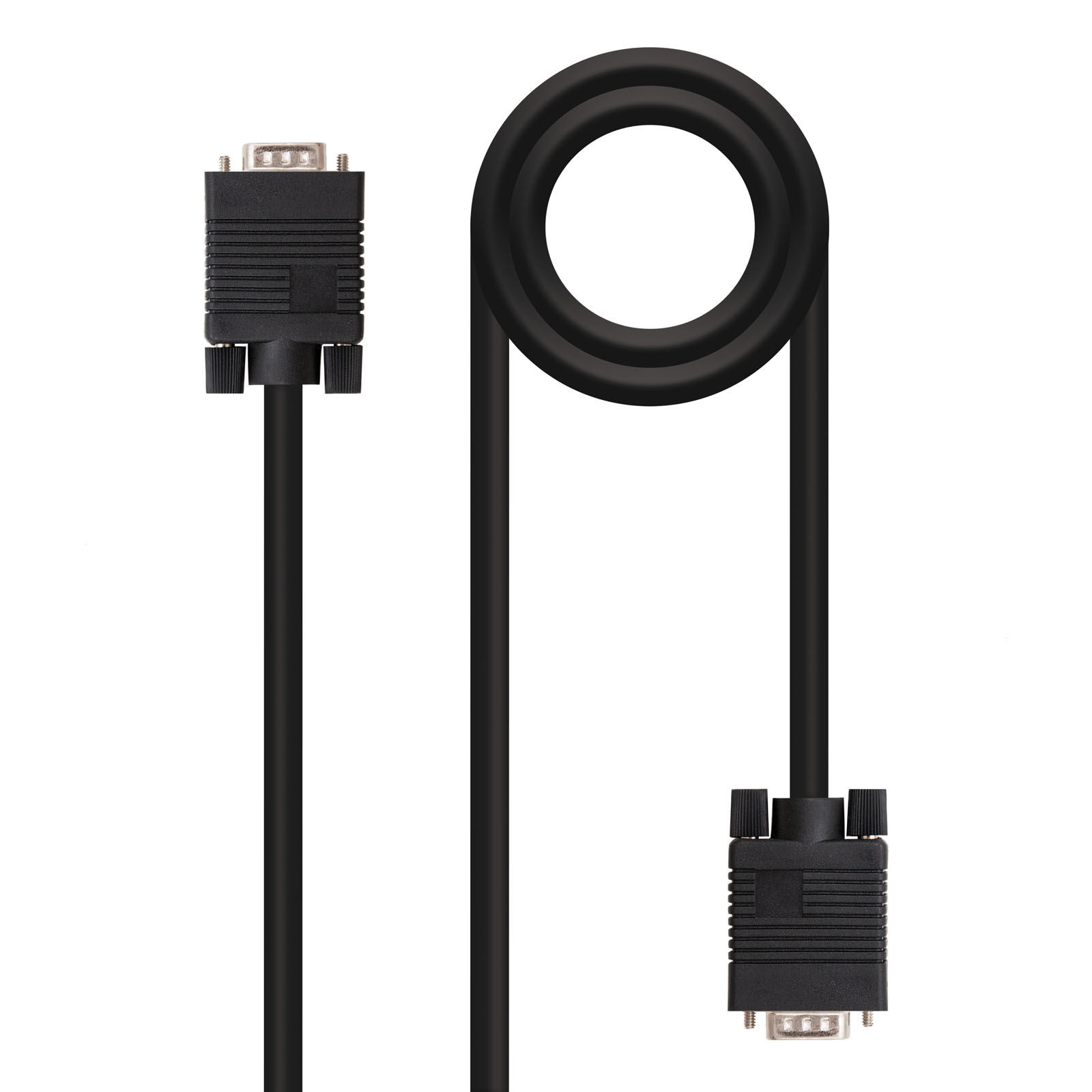 Nanocable Cable VGA Sin Ferrita Macho/Macho 1.8m Negro