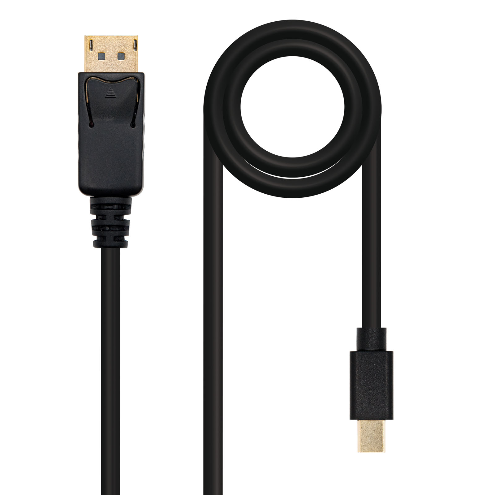 Nanocable Cable  Mini DisplayPort vers DisplayPort M/M 2m (Noir)
