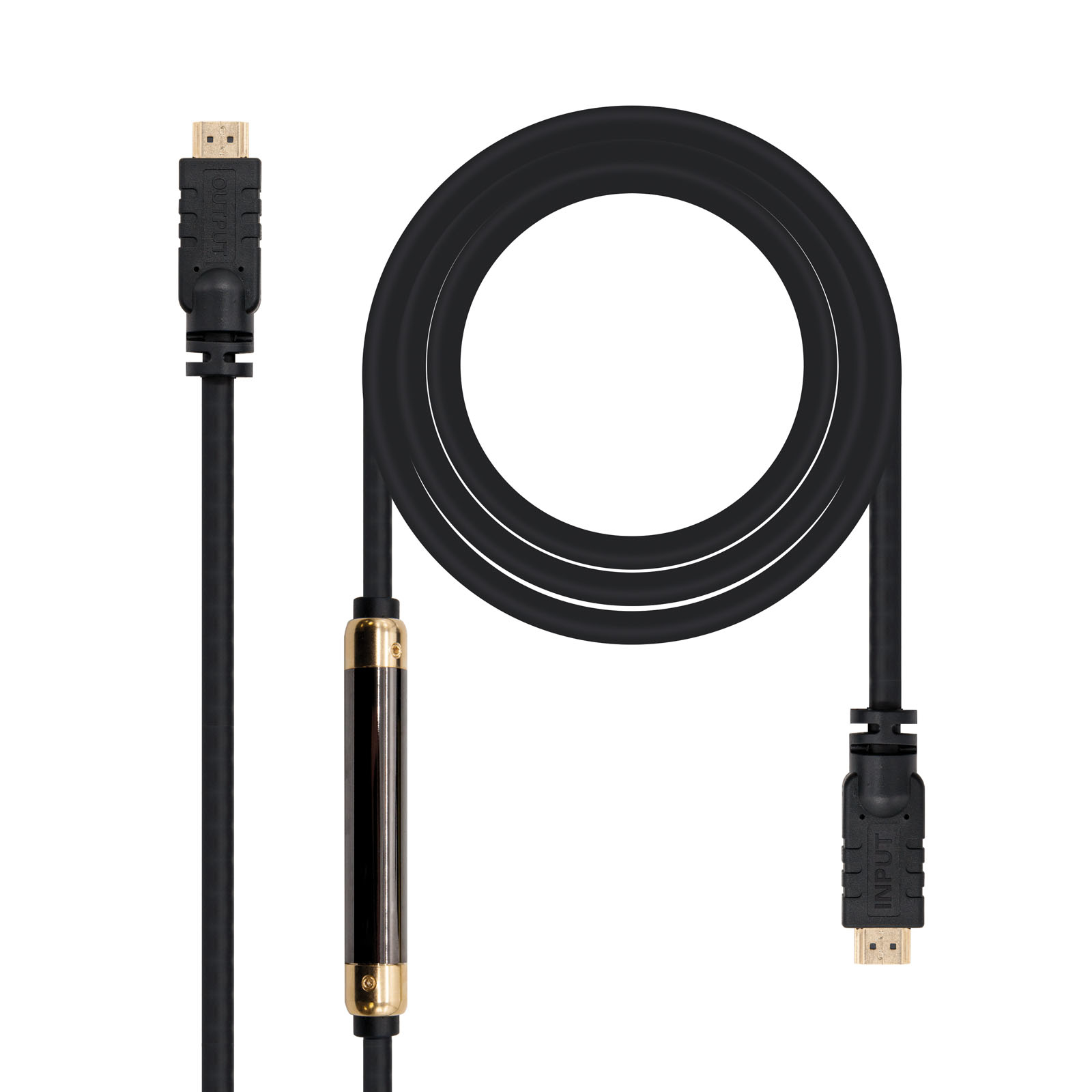 Nanocable Cable HDMI 1.4 Macho/Macho con Repetidor 25m