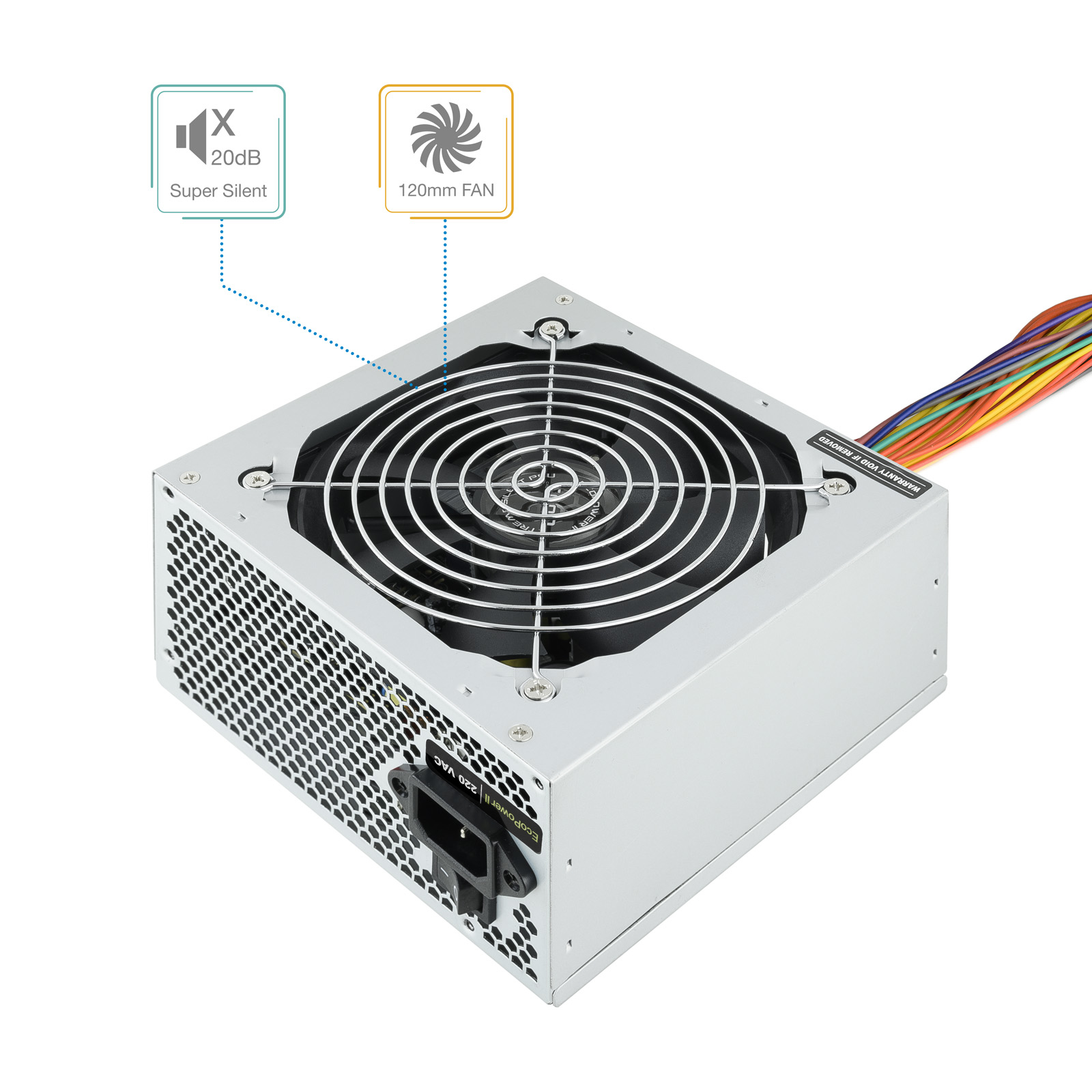 TooQ Technology Alimentation ATX TooQ Ecopower II SSE - 500W